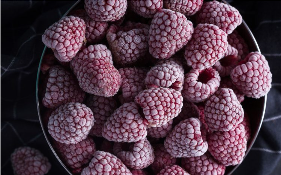 Die vier Jahreszeiten im Gefrierschrank – Der typische Vorrat an gefrorenem Obst und Gemüse für zwölf Monate